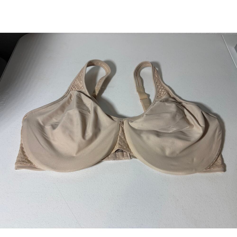 Bali 38DD Passion For Comfort Full-Figure Minimizer Bra 3385 Underwire Beige
